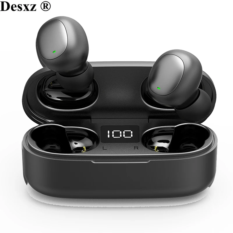 

Desxz Bluetooth earphone Ture 5.0 Touch Bluetooth wireless HD stereo In-ear eraphone gaming headphones with noise cancellation