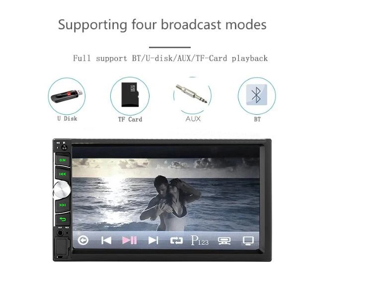 JMANCE 7060 car mp5 player multimidia headrest car monitor video player retractable car radio with gps screen pantalla para auto