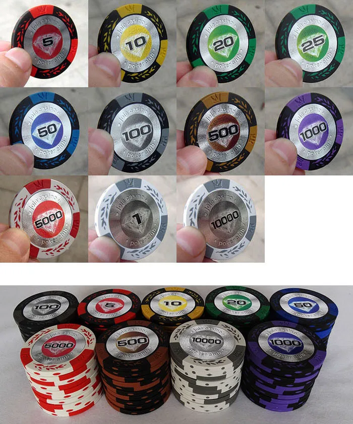 Dezhou City Poker Chips Пшеница 100 код с прозрачной коробкой фишки для игры маджонг Жетоны