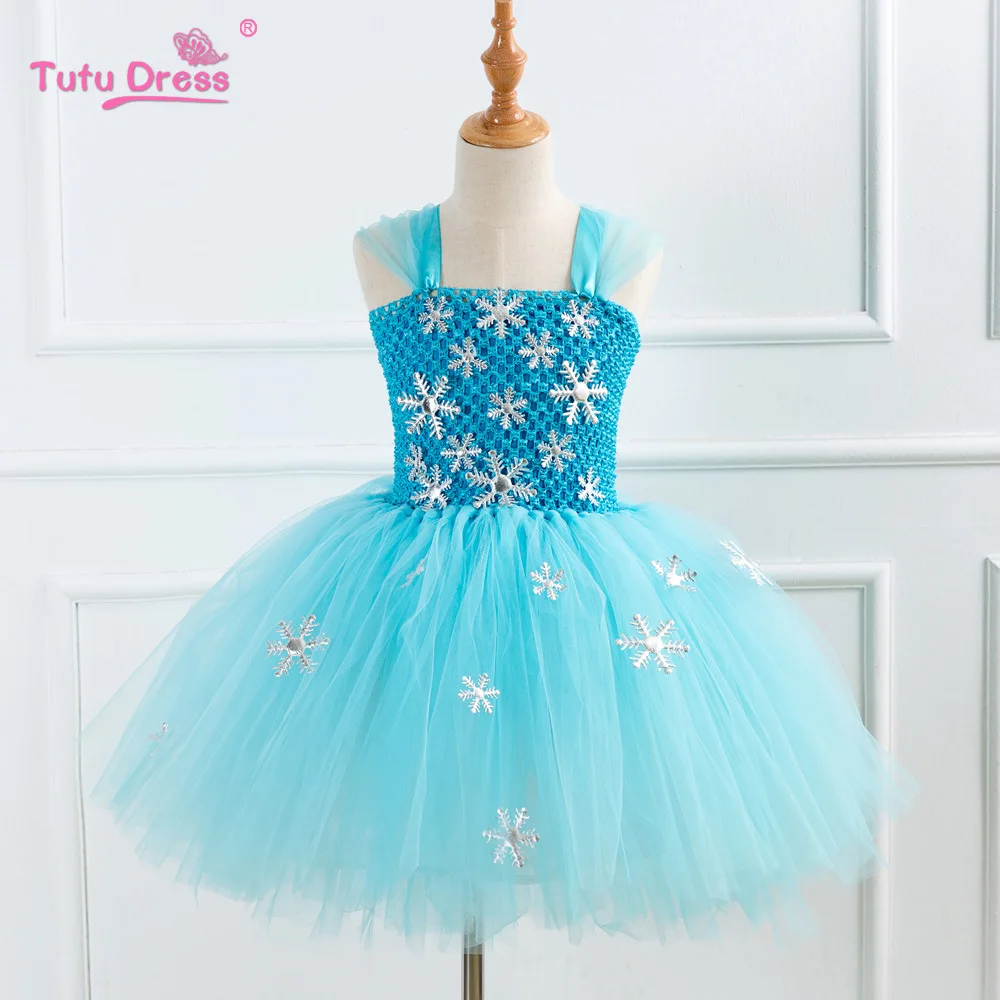 Новейшая модель; «Холодное сердце» 2 платье принцессы Анны и Эльзы для девочек, платье принцессы, платье для вечеринки, платье для маленьких детей, детские платья зимние брюки накидка и платье, Костюмы комплект Косплэй костюм - Цвет: D2211-Blue