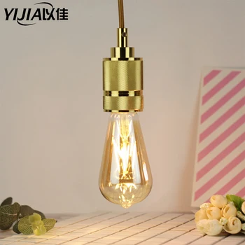 

Vintage Edison Light 1pcs/6pcs ST64 led bulb e27 220V 4W spiral bulb Christmas creative led light energy-saving light decoration