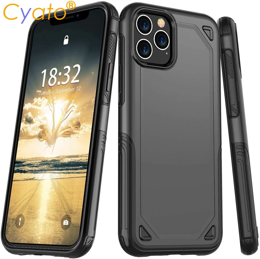 Военный противоударный защитный чехол для телефона iPhone X XS 11 Pro Max XR 7 8 6 6S Plus