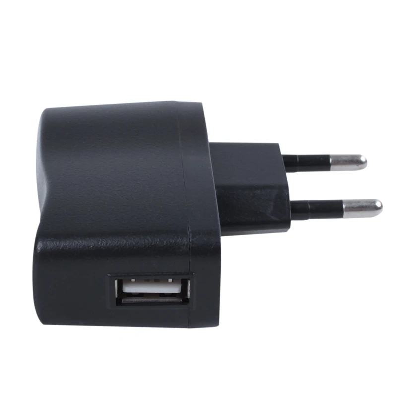 AC 110V 240V к DC 5V 0.5A 500mA USB штепсельной вилке ЕС адаптер питания зарядное