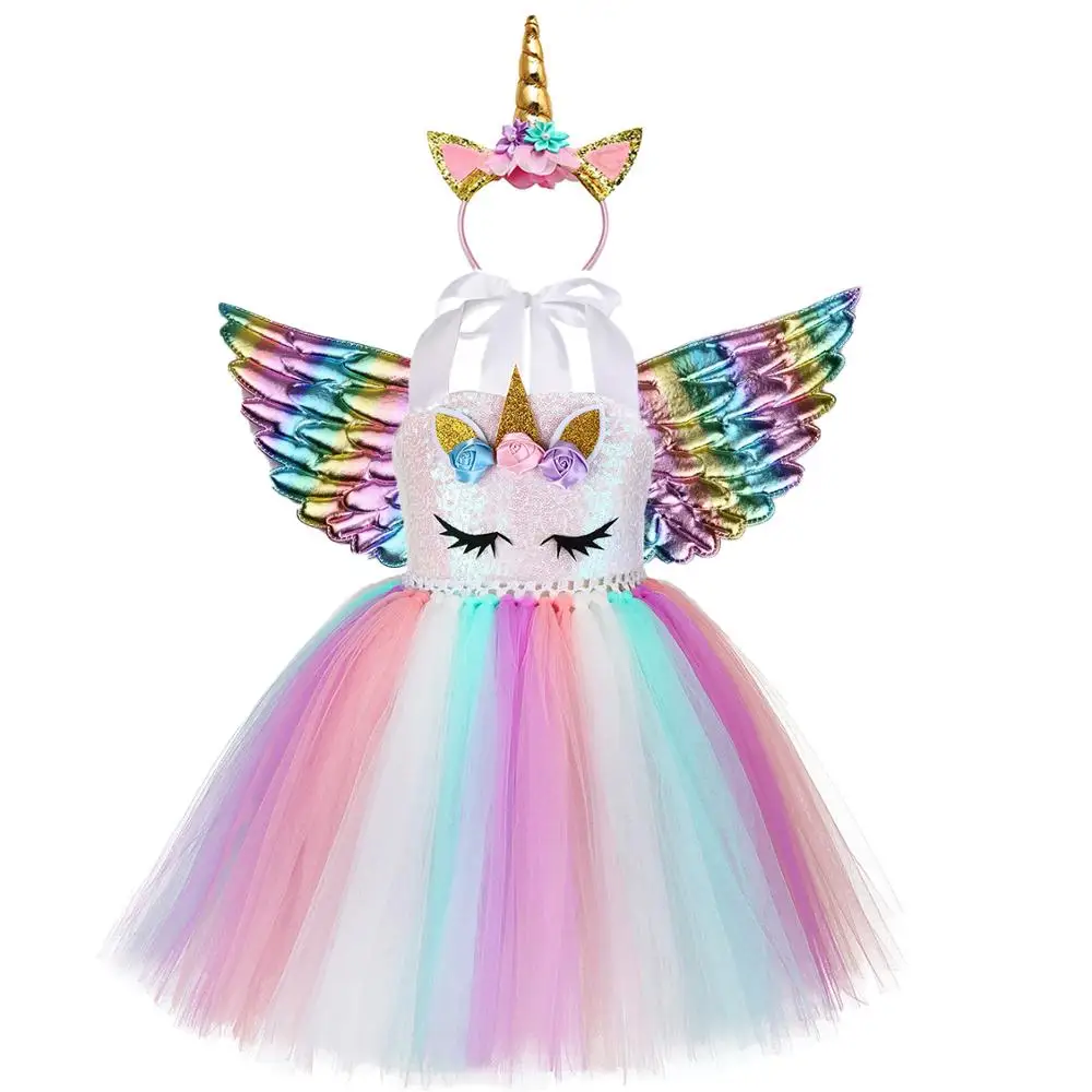 puffy unicorn dress