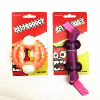 

New Style Nylon Bag Plastic Milk Flavor Pet Toy Dog Dog Toy TPR Bite-Resistant Solid Dog Toy