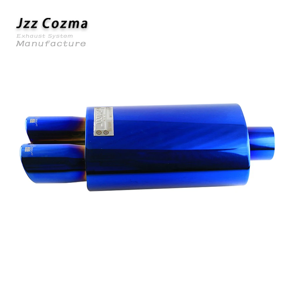 Универсальный автомобильный глушитель JZZ 2 5 дюйма с двойными