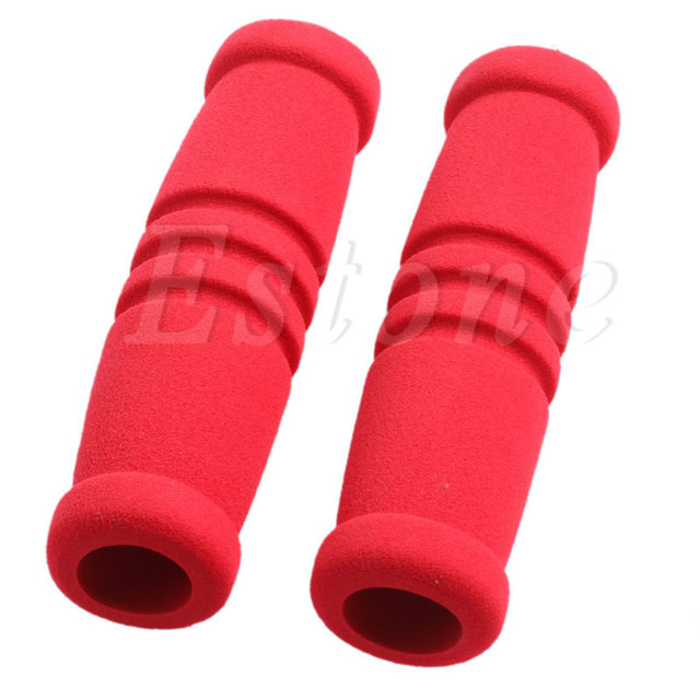 Pair Bike Bicycle MTB Handlebar Handle Soft Durable Sponge Bar Grip Covers New