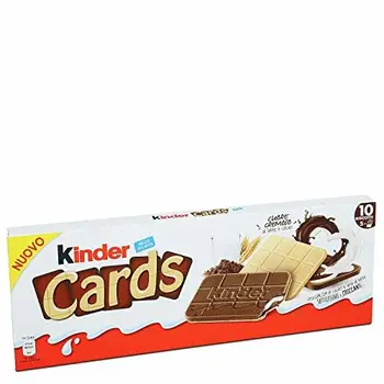 

Kinder Cards, 2x128gr (2x 5pz)