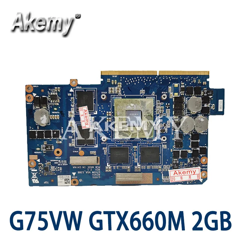 Видеокарта Amazoon для For Asus G75V G75VW 2GB GTX660M с самой высокой конфигурацией N13E GE A2