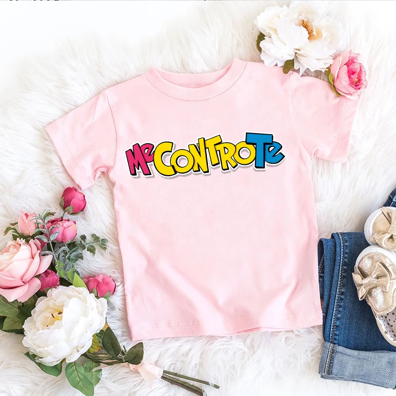 Kawaii Me Contro Te Children's Print Graphic T-Shirt – Short Sleeve Kids' Top