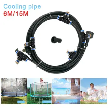 

Outdoor Misting Cooling System Kit Sprayers For Garden Patio Watering Irrigation Tool Mister Line 6M-20M System Caliber Sprayer