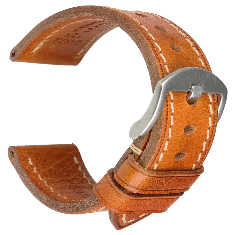 MAIKES Watch Strap - Premium Handmade Genuine Leather Watchbands