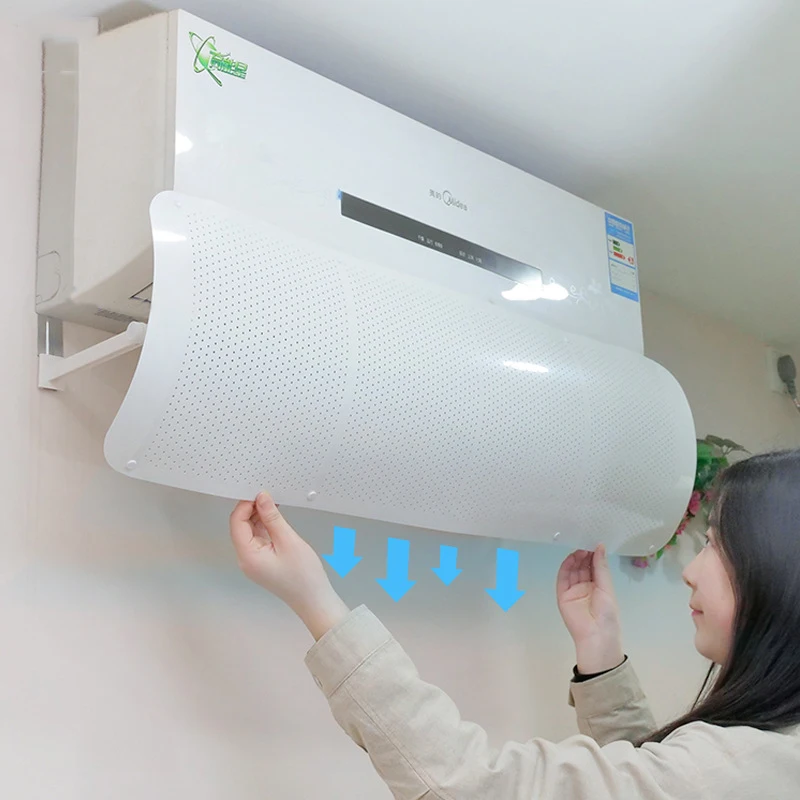 

CCTM Adjustable Air Conditioning Cover Wind Deflector Windshield Air Conditioner Tools Air Baffle Shield Home Office Accessories