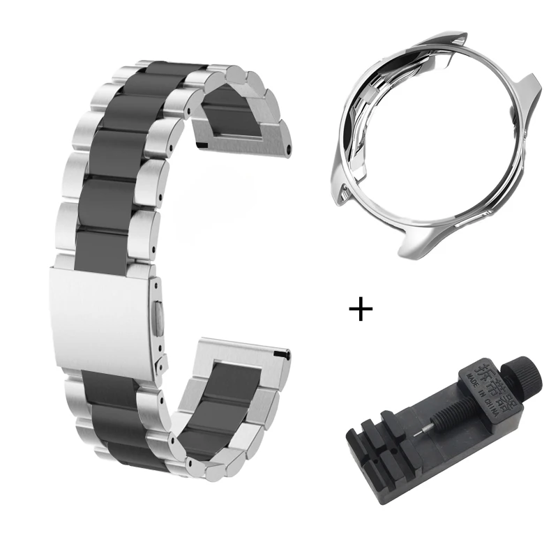 20 мм 22 мм металлический ремешок для часов huawei Watch GT2 браслет для samsung Galaxy 46 мм gear S3 ремешок на запястье Amazfit 2 быстрая установка