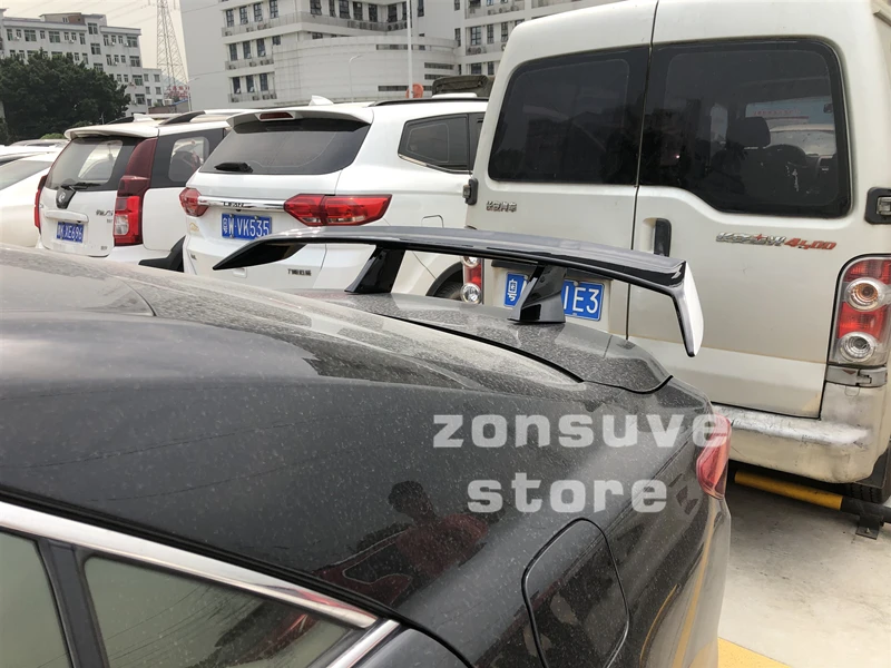 Использовать для TOYOTA MARK X спойлер 2010 11 12 13 14 15 лет ABS пластмассовый задний декоративное крыло EX стиль GT Спортивные Аксессуары