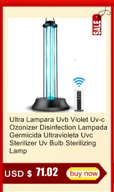 Ультра Lampara Uvb Фиолетовый УФ-c озонатор дезинфекция лампада Germicida Ultravioleta УФС-Стерилизатор УФ лампа стерилизующая лампа