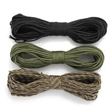 Camping Ropes Parachute Cord Seven-Core Polyester Seven-Core High-Strength Ropes Ropes Reflective Cord Rope 31M Climbing Ropes