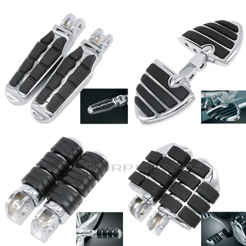 

Motorcycle Front Driver Rider Foot Pegs Footrests For SUZUKI Marauder 1600 Boulevard M95 2004 2005 Floorboards Footboards Pedal