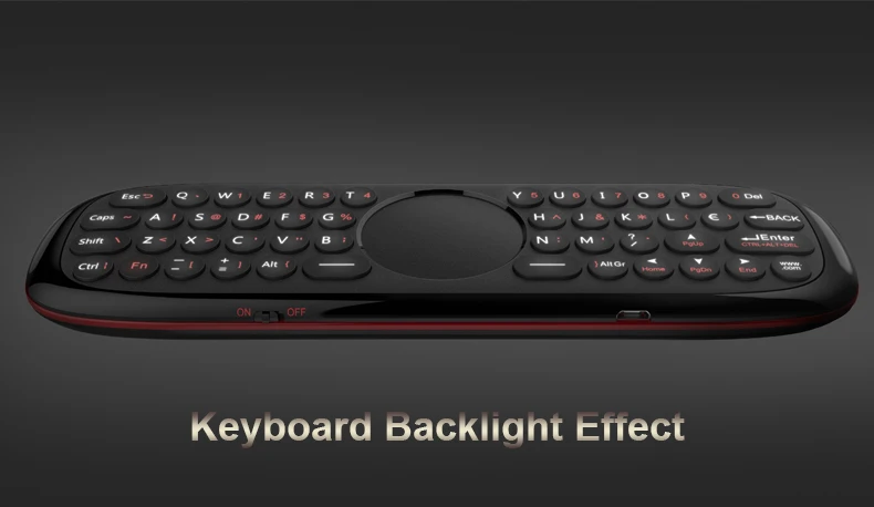 W2 Fly AirMouse голосовой микрофон 2,4G анти-потеря беспроводной мини-клавиатура гироскоп для Android Tv Box AM6/Projecter пульт дистанционного управления