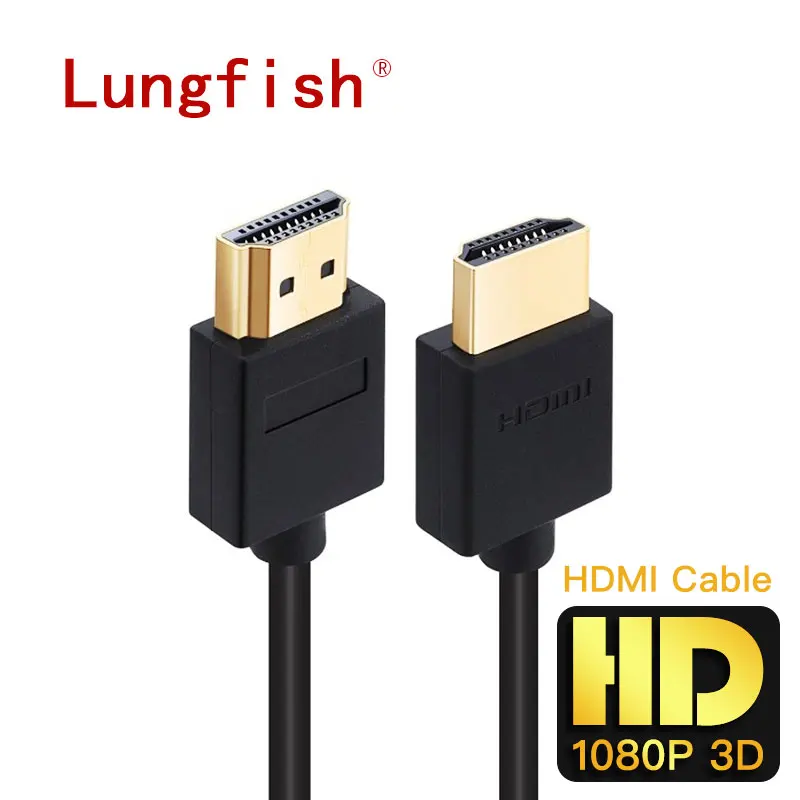 Cable Projector Tv Switch Lungfishhdmi-Compatible Office Laptop Gold-Plated for 1080P