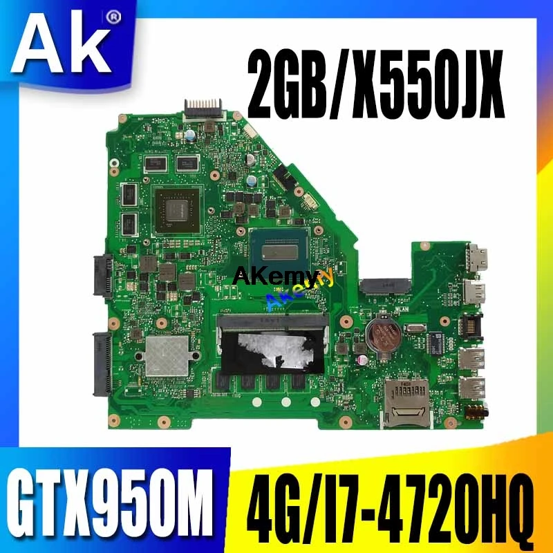 X550JX-MB-4G-I7-4720HQ-Sebagai-GTX950M-2GB-Maniboard-UNTUK-For-Asus ...