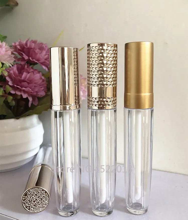 

5ML 20pcs50pcs Cosmetic Lip Gloss Tube, DIY Empty High Class Lipstick Container, Plastic New Arrival High-end Lipgloss Bottle