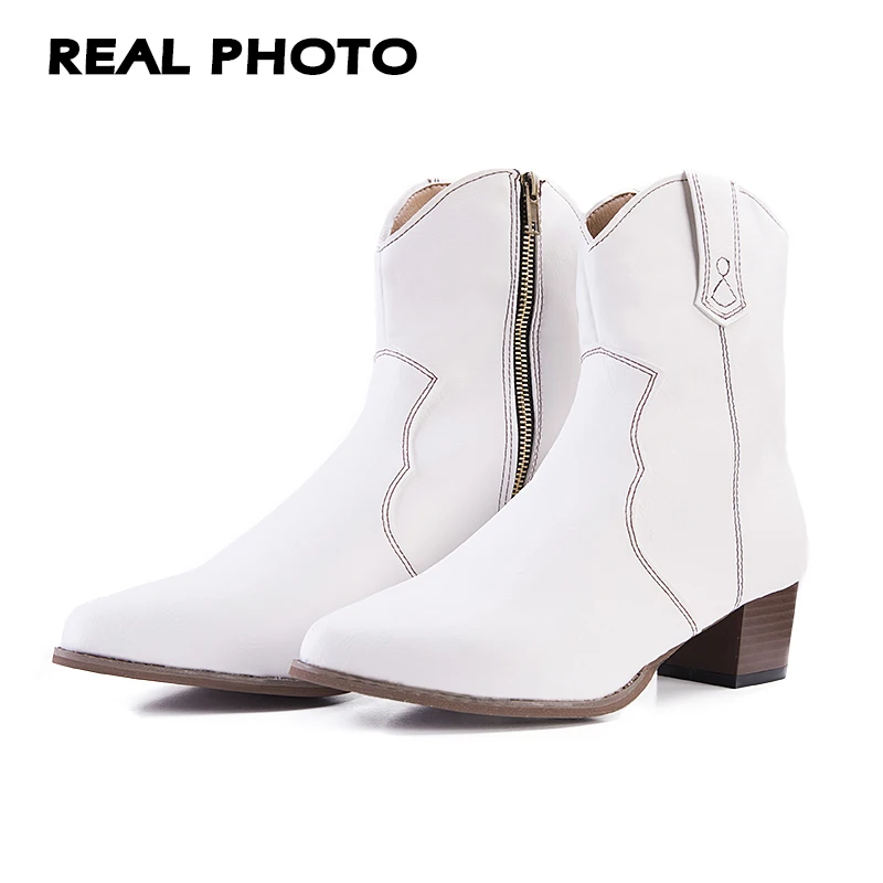Женские ботинки; Scarpe; ботинки на толстом каблуке с вышивкой; ковбойские ботинки в стиле ретро; женская зимняя обувь; женские кожаные зимние ботинки; ботинки