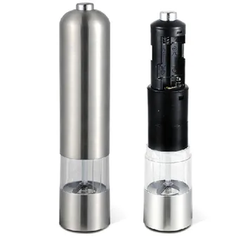 

1 Piece Stainless Steel Multipurpose Electric Salt And Pepper Grinding Unit Kitchen Supplies