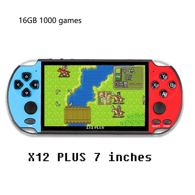 New X12 PLUS Retro Game Handheld Game Console Builtin 2000+Classic