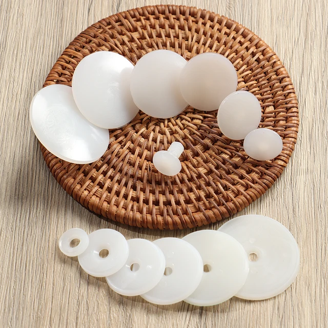 20/50Pcs 15/20/25/30/35/45mm White Plastic DIY Doll Joints Teddy Bear Making Crafts Kids Toy Dolls Accessories For Child Toys 3