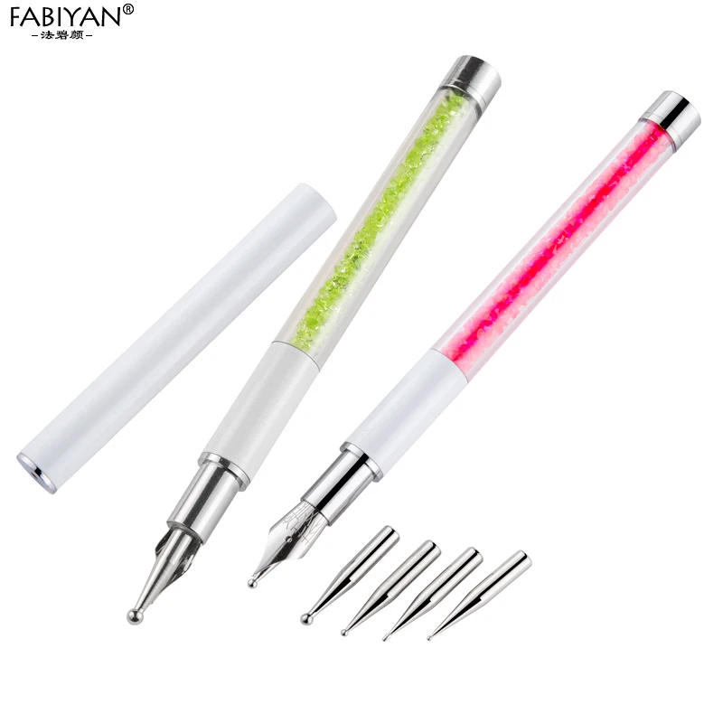 Инструмент для маникюра кружевная точечная ручка кисть ногтевого дизайна