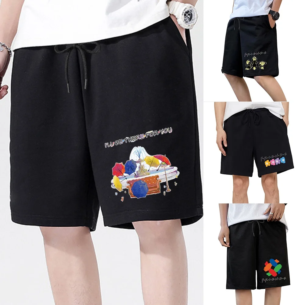 Summer Shorts Men Fashion Male Casual Shorts Comfortable Drawstring Fitness Mens Bodybuilding Shorts Pocket Beach Boardshorts summer fruit watermelon print beach shorts men pattern workout shorts mens loose drawstring sports shorts men pink board shorts