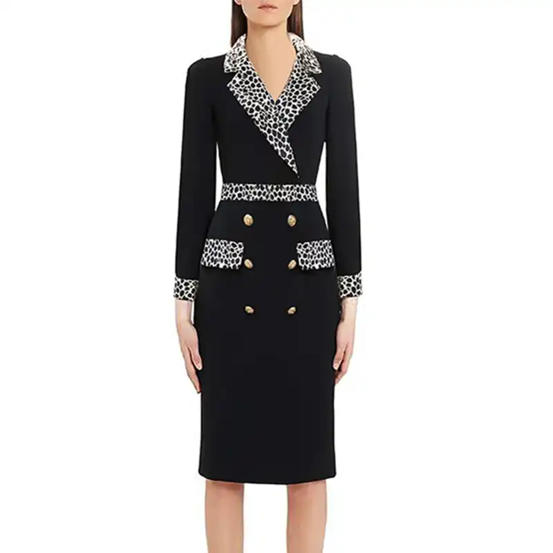 midi blazer dress