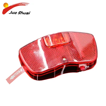 

Bicycle LED Tail Light Bike Light for Rear Rack Carrier Safety Warning Lamp Battery Bike Bicycle Lighting Cycling Accessories