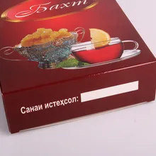 Одноразовая Крафтовая бумага быстро пищевые упаковочные коробки с рисунком, Заказная бумажная коробка для попкорна- DH10153