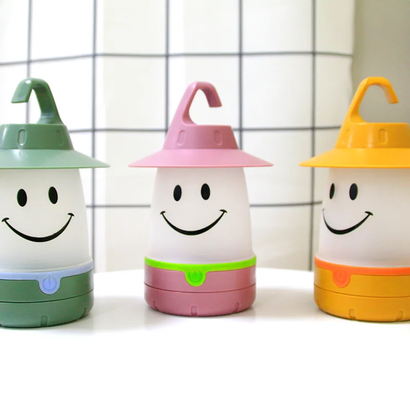 

Light of Smiling Face Small Night Lamp KID'S Tent Lighting