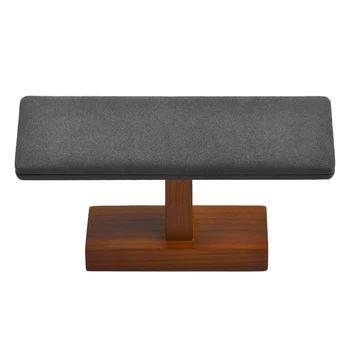 

Wooden Bracelet Display Stand Organizer, Jewelry Display for Shows, Bracelet Holder Stand Gray