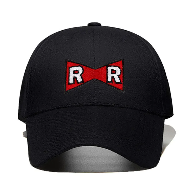 Baseball Cap Ball Dr.Gero Dad Hat 100% Cotton Red Ribbon Army Delicate Embroidery Snapback Caps No structure | Аксессуары для