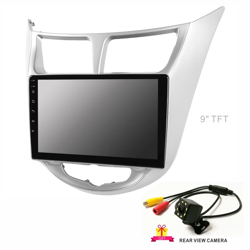 Flash Deal Android 9.0 Car Radio Multimedia Video Player Navigation GPS For solaris Hyundai 1 2 Accent Reina Verna sedan 2010-2016 carplay 5