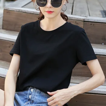 

womens long sleeve tops t shirt tshirt women women tshirt Cotton Lycra Casual Broadcloth Regular Solid