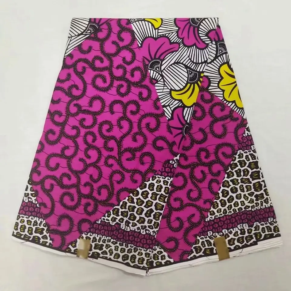 Mitex Печать Ткани Хлопчатобумажные для изготовления платьев юбки/африканские ткани Kitenge ткани африканская Pagne NAR-59