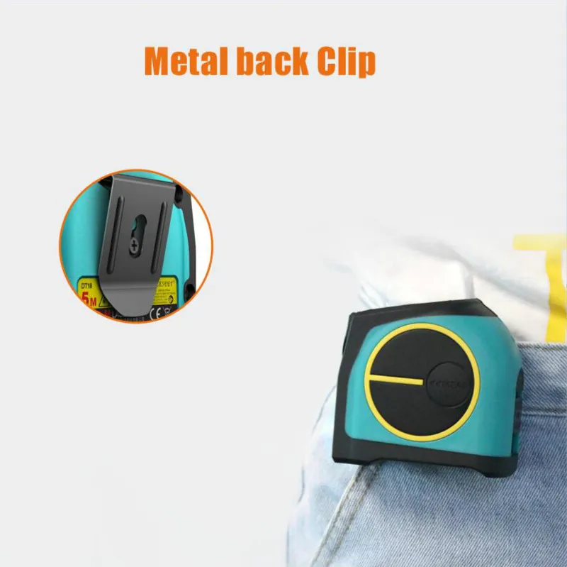Mileseey DT10 Laser Tape Measure 2-in-1 Digital Laser Measure Laser Rangefinder with LCD Digital Display,Magnetic Hook Mileseey DT10 Laser Tape Measure 2-in-1 Digital Laser Measure Laser Rangefinder with LCD Digital Display,Magnetic Hook