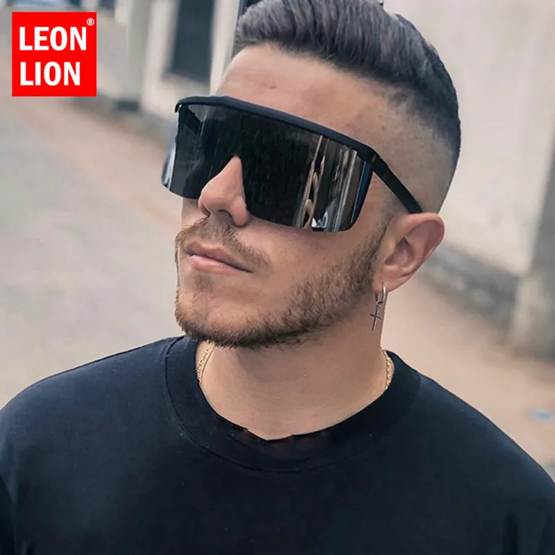 

LeonLion 2019 Oversized Sunglasses Men Luxury Brand Glasses Men/Women Retro Sunglasses For Men Vintage Oculos De Sol Feminino