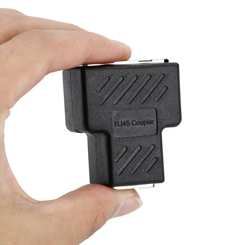 1 шт. новинка от до 2 LAN Ethernet сеть RJ45 Сплиттер расширитель разъем адаптера сетевой