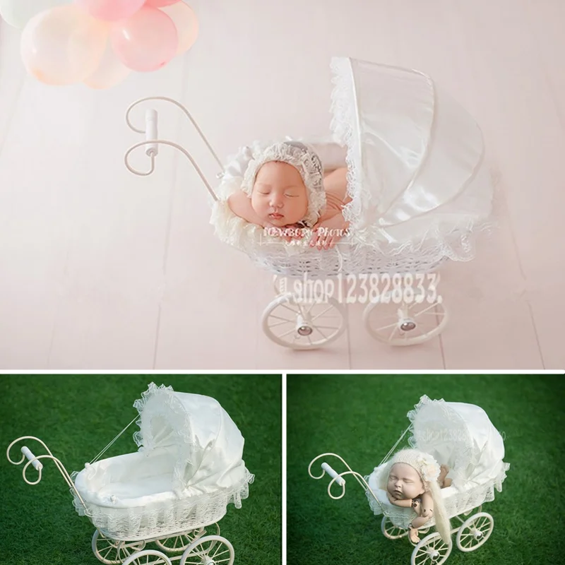

Newborn Posing Baby Photography Props Cradle Shooting Props for Photo Shoots Assembled Cradle Baby Photography Props for Girl