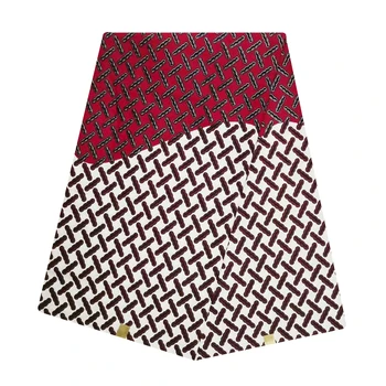 

Ankara Fabric African Real Wax Print wine Africain Wax High Quality Netherlands Ghana Holland Batik African Ankara Fabric