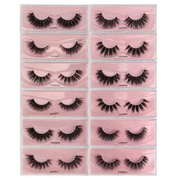 

MAGEFY 3D Mink Eyelashes Long Lasting Mink Lashes Natural Dramatic Volume Eyelashes Extension Thick Long 3D False Eyelashes cils