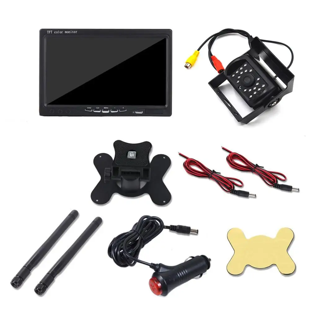 7 Inch On-board Display With Built-in Wireless Bus Camera HD Night Vision Truck