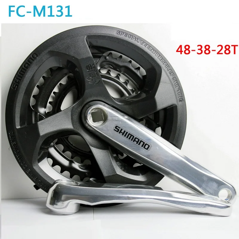 Для Shimano FC M131 6/7/8S 21S 24S шатун со звездами для велосипеда компоненты MTB цепь горного