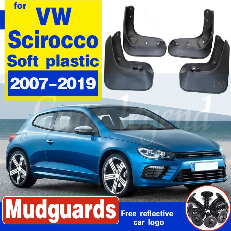 Для Volkswagen VW Scirocco 2007 2019 3 го автомобиля Брызговики переднее заднее крыло